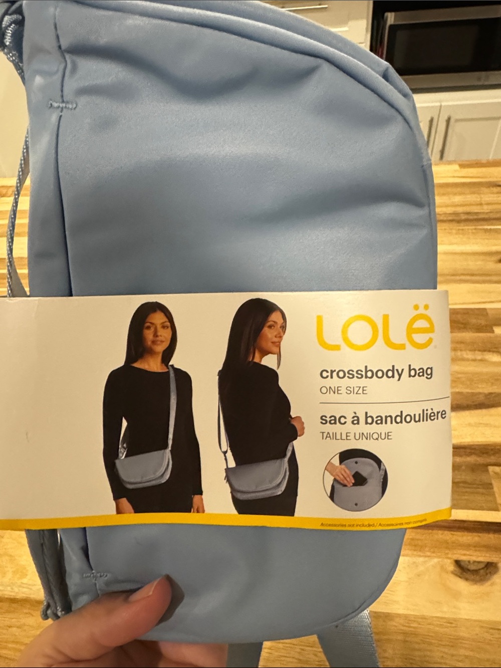 Lole Light Blue Crossbody Bag